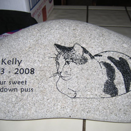 Engraved Pet Memorial - Customized to your Pet
