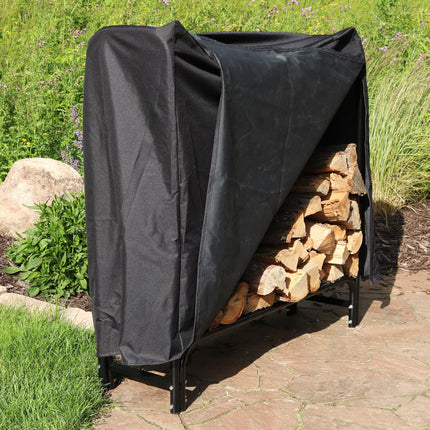 Sunnydaze 4-Foot Firewood Log Rack