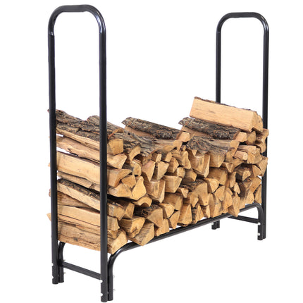 Sunnydaze 4-Foot Firewood Log Rack