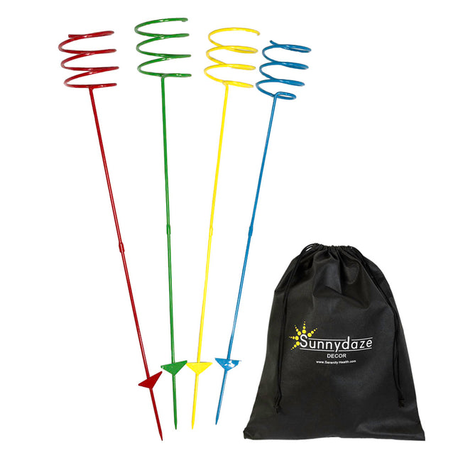 Sunnydaze Heavy Duty Multi Colored Drink Holders