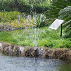 Solar Fountain Pumps & Panels