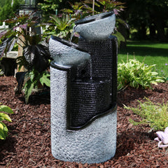 Solar with Battery Backup Fountains