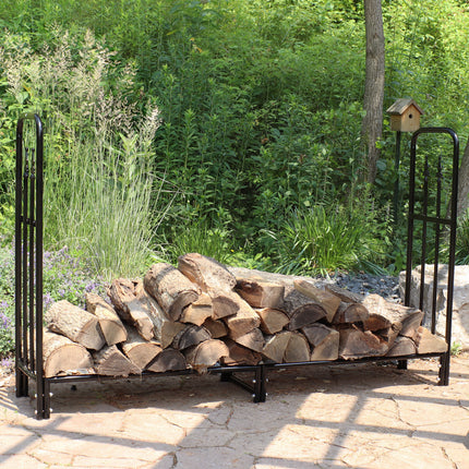 Sunnydaze Decorative Firewood Log Rack