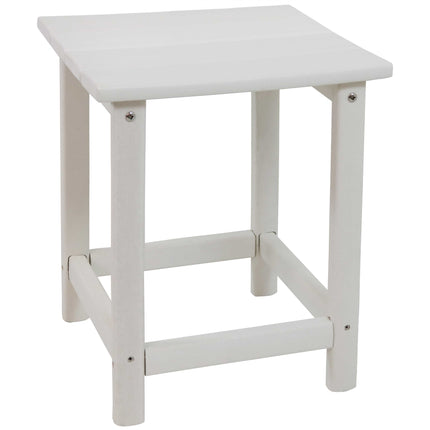 Sunnydaze All-Weather Outdoor Side Table - Multiple Colors