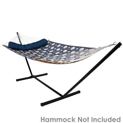 Sunnydaze 12 Foot Hammock Stand with Heavy-Duty Steel Beam Construction, 2 Person, 350 Pound Capacity