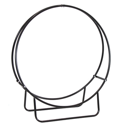 Sunnydaze Steel Firewood Log Hoop, Size and Color Options Available