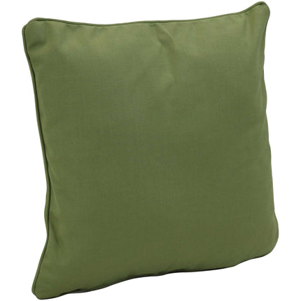 Sunnydaze Outdoor Decorative Solid Color Throw Pillows, Set of 2, 16-Inch Square