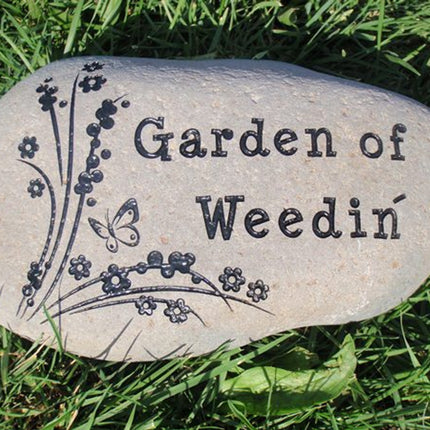 Custom Engraved Garden Stone - 5-7"