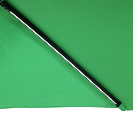 Sunnydaze Offset Outdoor Patio Umbrella with Solar LED Lights, 9-Foot,  Multiple Colors Available