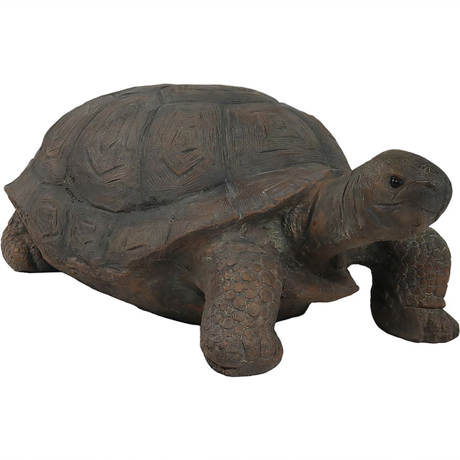 Sunnydaze Todd the Tortoise Indoor/Outdoor Statue, 30 Inch Long