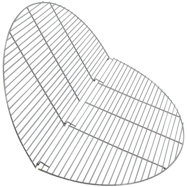 Foldable Chrome Plated Cooking Grate by Sunnydaze