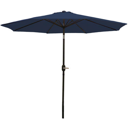 9 foot patio umbrella tilt Sunnydaze Aluminum 9 Foot Patio Umbrella with Tilt & Crank – Serenity Health & Home Decor