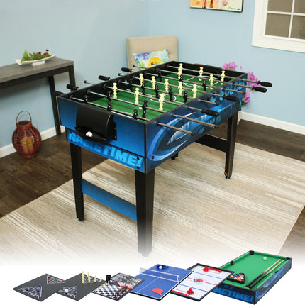 Sunnydaze 49.5 Inch 10-in-1 Multi-Game Table