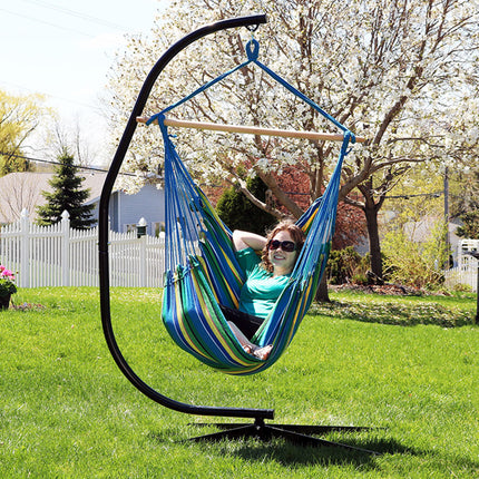 Sunnydaze Jumbo Extra Large Hammock Chair Swing, for Outdoor Use