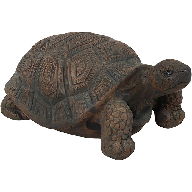 Sunnydaze Tanya the Tortoise Indoor/Outdoor Statue, 20 Inch Long
