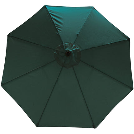 Sunnydaze Aluminum 9 Foot Patio Umbrella with Tilt & Crank