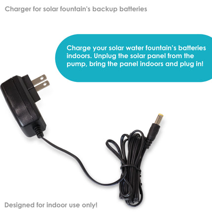 Sunnydaze Solar Battery Charger